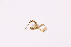 Four-leaf | Pearl Earrings™